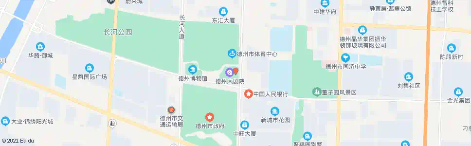 德州康博大道公交停车场_公交站地图_德州公交_妙搜公交查询2025