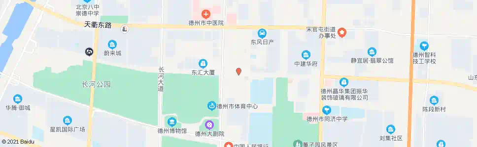 德州金华茶城_公交站地图_德州公交_妙搜公交查询2025