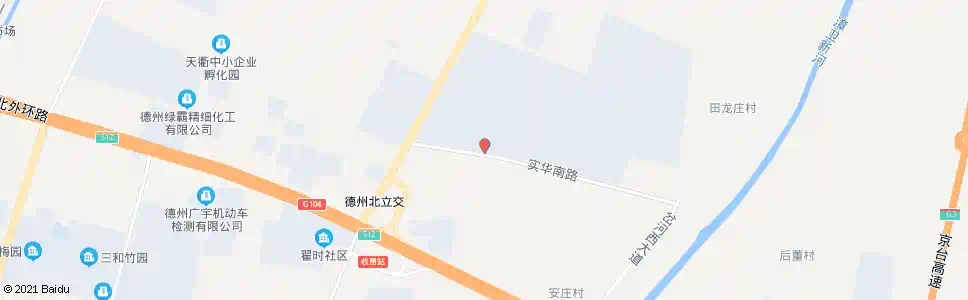 德州实华化工_公交站地图_德州公交_妙搜公交查询2025