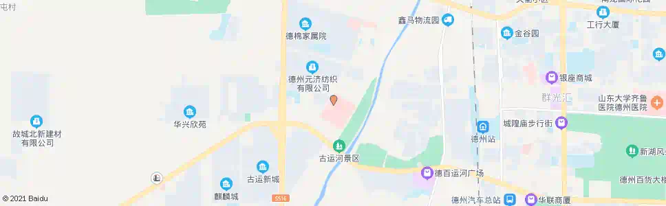 德州原肿瘤医院_公交站地图_德州公交_妙搜公交查询2025