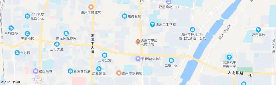 德州市中级人民法院_公交站地图_德州公交_妙搜公交查询2025