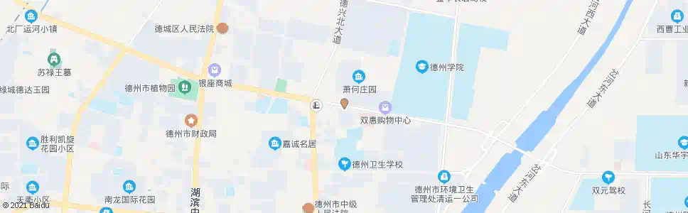 德州萧何庄_公交站地图_德州公交_妙搜公交查询2025