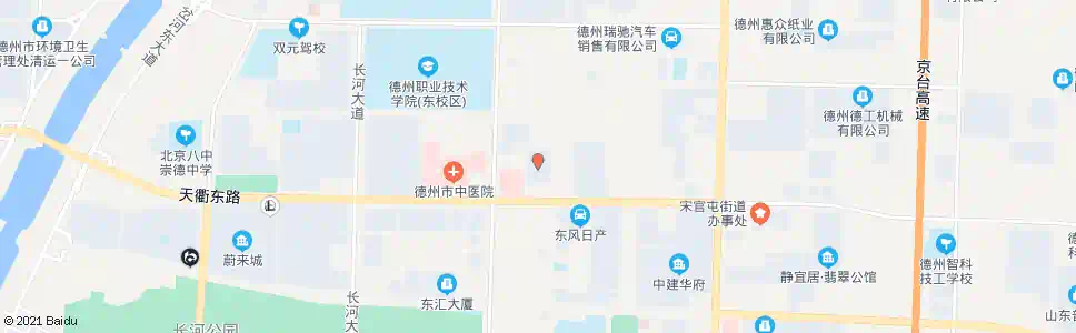德州汽车配件城_公交站地图_德州公交_妙搜公交查询2025