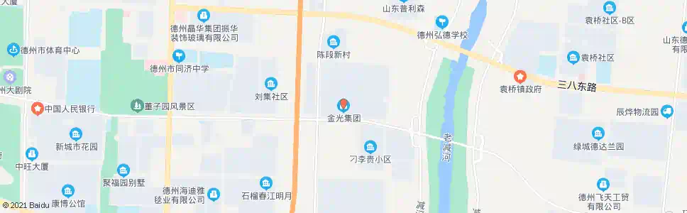德州金光集团_公交站地图_德州公交_妙搜公交查询2025