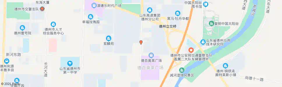 德州大申庄新村_公交站地图_德州公交_妙搜公交查询2025