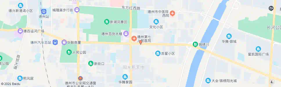 德州十三局医院_公交站地图_德州公交_妙搜公交查询2025