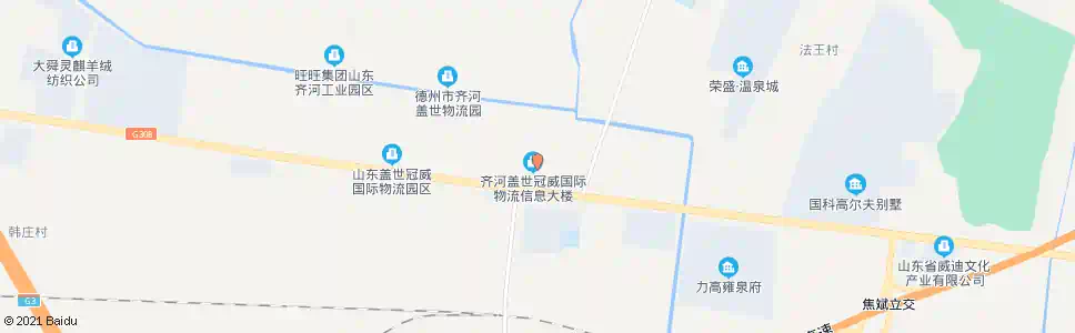德州盖世物流_公交站地图_德州公交_妙搜公交查询2025