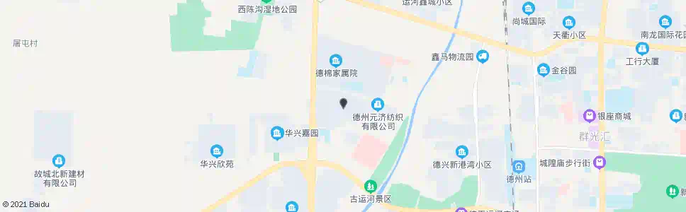 德州德州元茂纺织有限公司_公交站地图_德州公交_妙搜公交查询2025