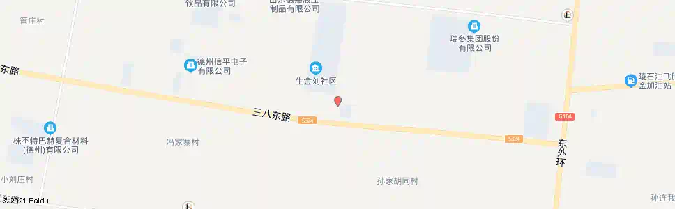 德州生金刘_公交站地图_德州公交_妙搜公交查询2025