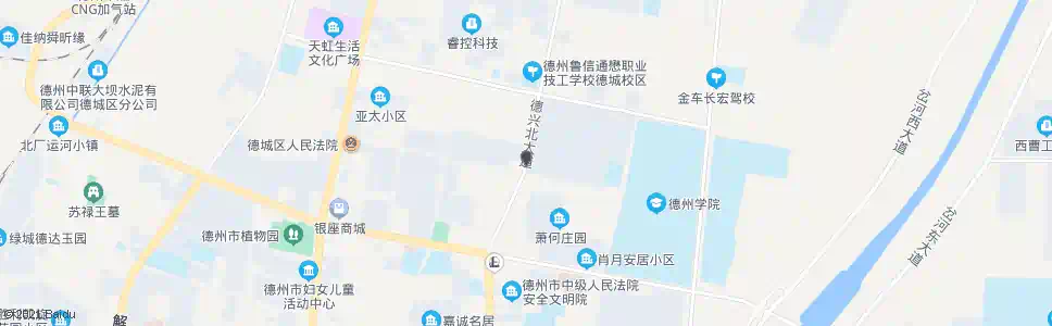 德州月秀家园_公交站地图_德州公交_妙搜公交查询2025
