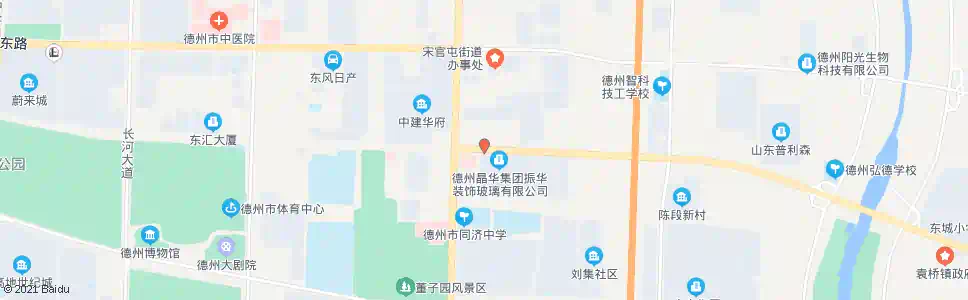 德州晶华大道路口_公交站地图_德州公交_妙搜公交查询2025