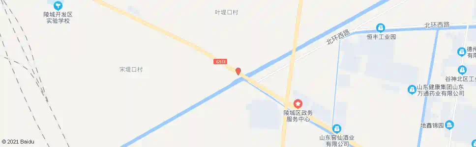 德州叶堤口大桥_公交站地图_德州公交_妙搜公交查询2025