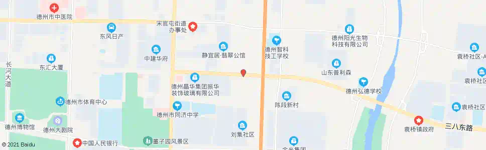德州晶华工业园_公交站地图_德州公交_妙搜公交查询2025