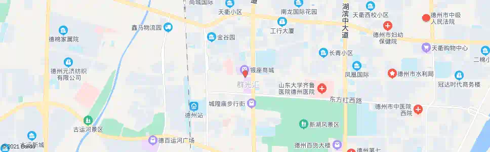 德州德州银座商城_公交站地图_德州公交_妙搜公交查询2025