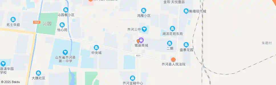德州齐河三中_公交站地图_德州公交_妙搜公交查询2025