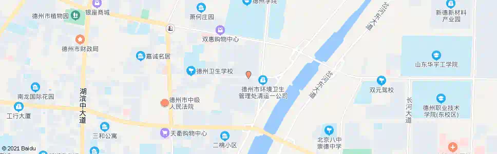 德州长河小区_公交站地图_德州公交_妙搜公交查询2025