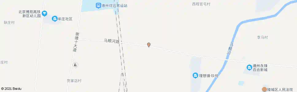 德州地屋刘_公交站地图_德州公交_妙搜公交查询2025