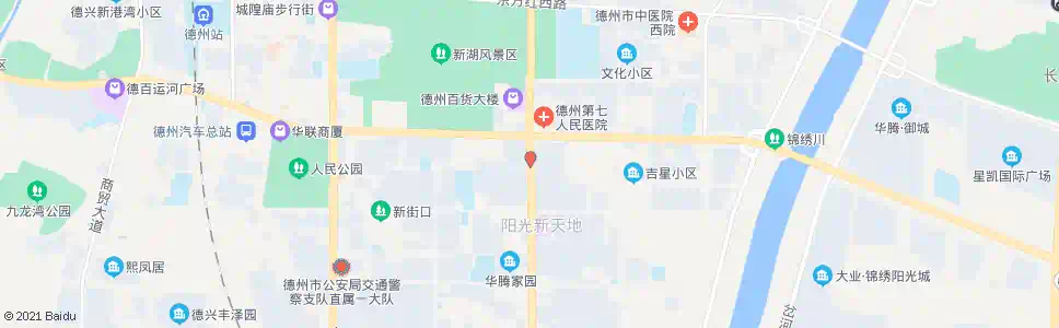 德州十三局小区_公交站地图_德州公交_妙搜公交查询2025