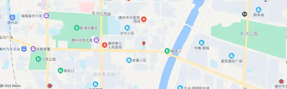 德州东风东路小学_公交站地图_德州公交_妙搜公交查询2025
