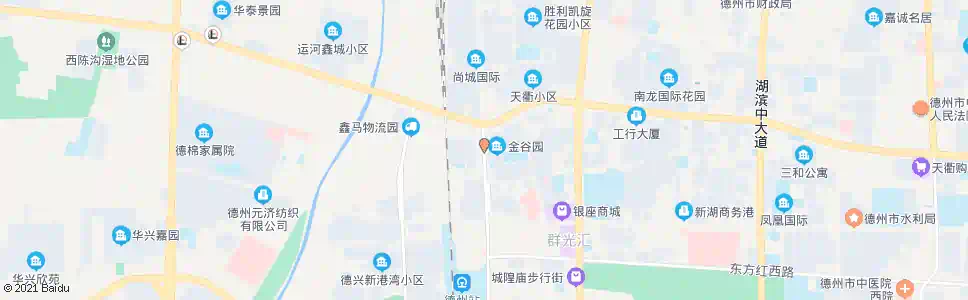 德州金谷园_公交站地图_德州公交_妙搜公交查询2025
