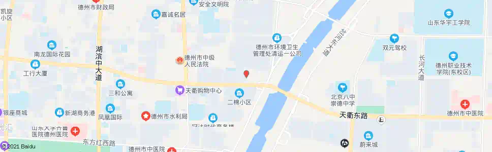 德州岔河小区_公交站地图_德州公交_妙搜公交查询2025