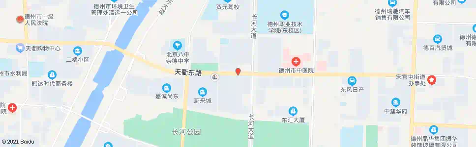 德州东建德州花园_公交站地图_德州公交_妙搜公交查询2025
