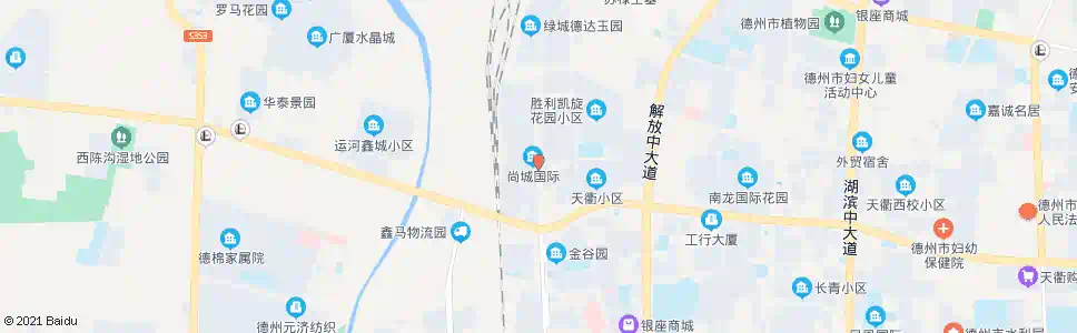 德州嘉泰尚城国际_公交站地图_德州公交_妙搜公交查询2025
