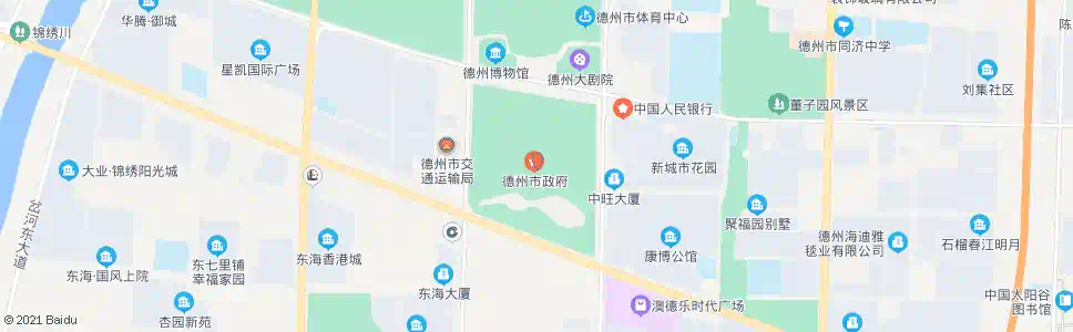 德州区劳动局_公交站地图_德州公交_妙搜公交查询2025