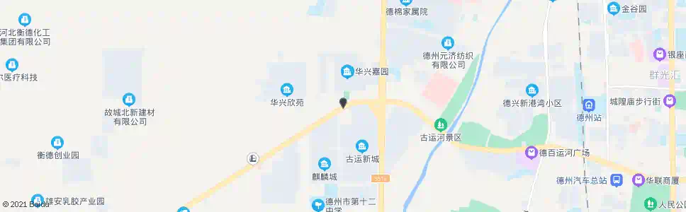 德州华兴家园_公交站地图_德州公交_妙搜公交查询2025