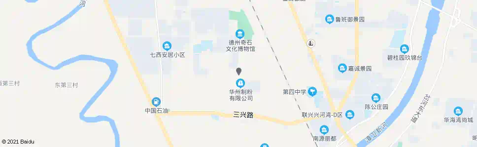 德州七中庄园_公交站地图_德州公交_妙搜公交查询2025