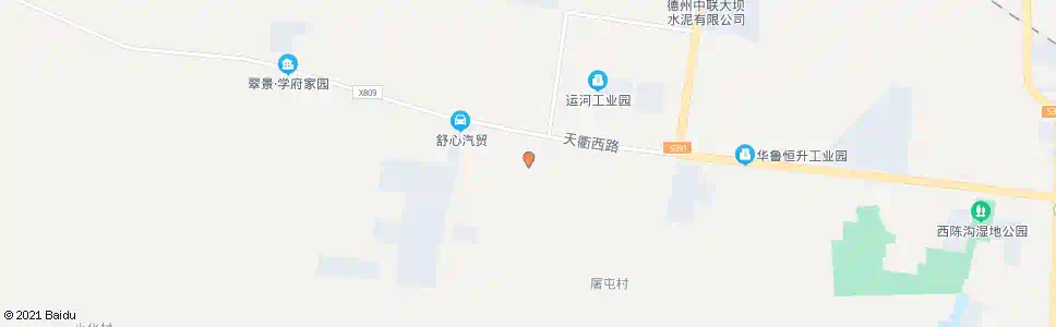德州化肥厂宿舍_公交站地图_德州公交_妙搜公交查询2025