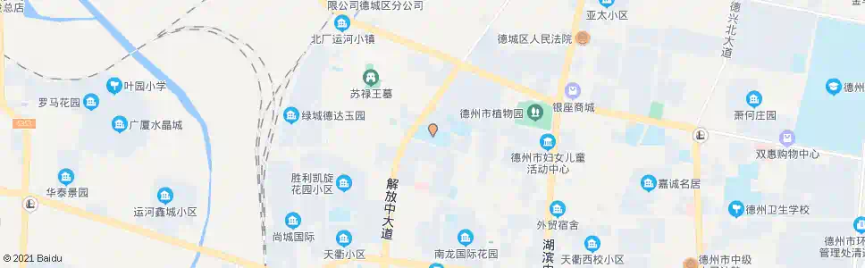 德州十中_公交站地图_德州公交_妙搜公交查询2025