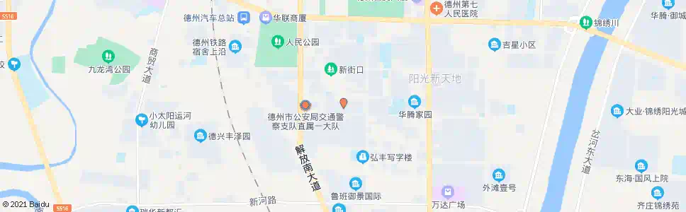 德州铁路宿舍_公交站地图_德州公交_妙搜公交查询2025
