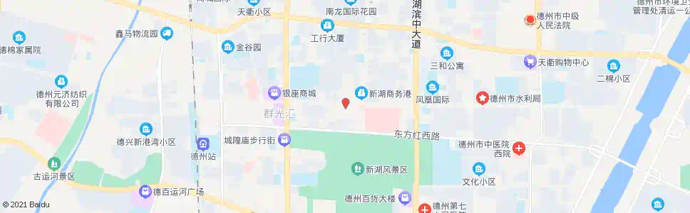 德州人民医院_公交站地图_德州公交_妙搜公交查询2025
