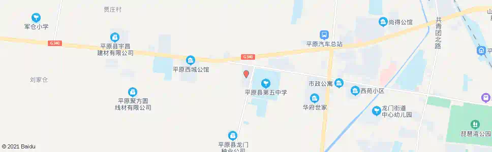 德州郭刘小区(平原)_公交站地图_德州公交_妙搜公交查询2025