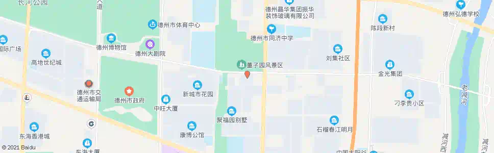 德州德州日报社_公交站地图_德州公交_妙搜公交查询2025