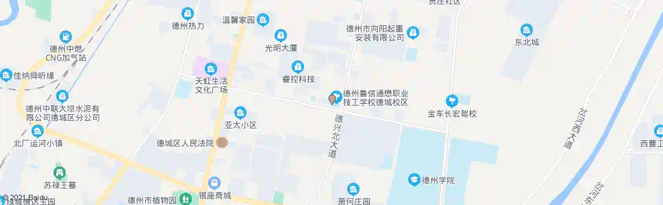 德州富电电子_公交站地图_德州公交_妙搜公交查询2025