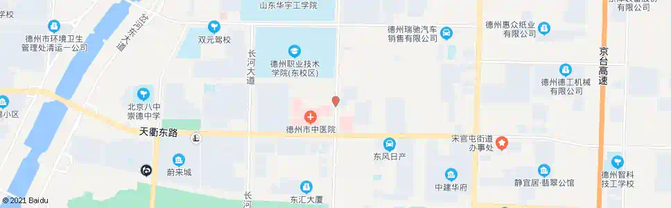 德州交警直属二大队_公交站地图_德州公交_妙搜公交查询2025