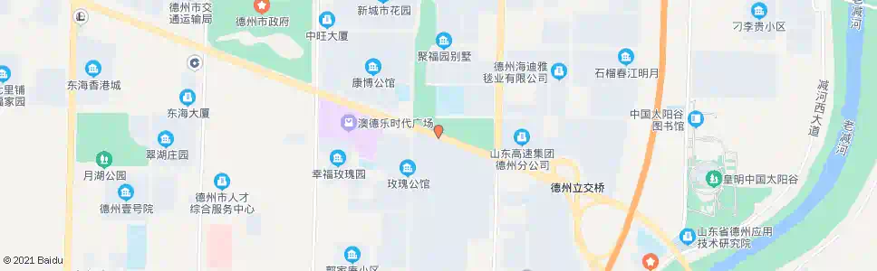 德州江南水郡_公交站地图_德州公交_妙搜公交查询2025