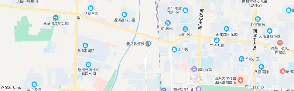 德州黑马大市场_公交站地图_德州公交_妙搜公交查询2025