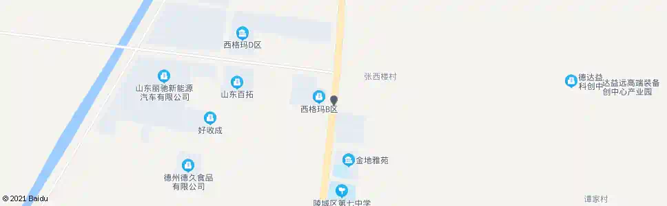 德州张西楼社区_公交站地图_德州公交_妙搜公交查询2025