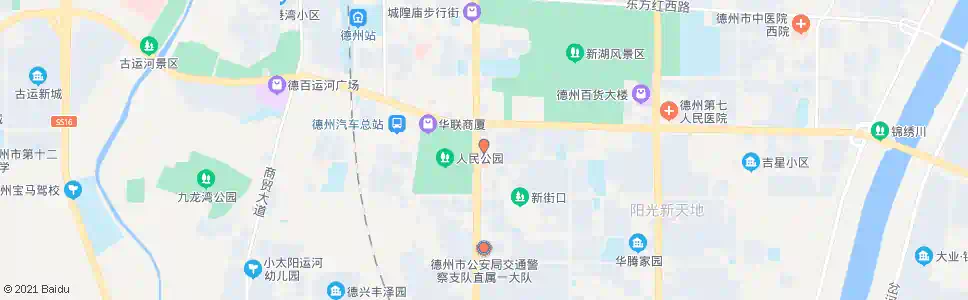 德州医药大楼_公交站地图_德州公交_妙搜公交查询2025