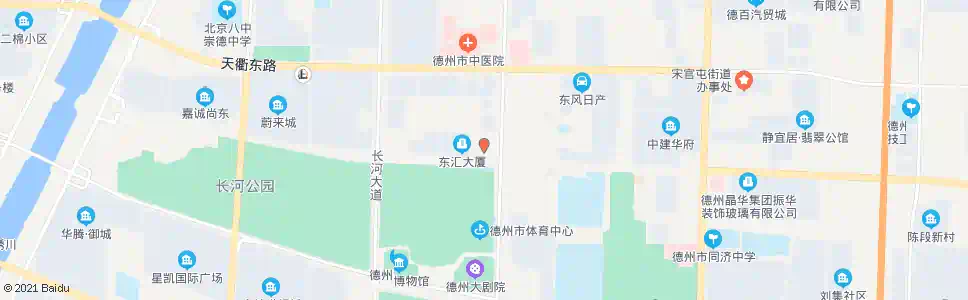 德州阳光大厦_公交站地图_德州公交_妙搜公交查询2025