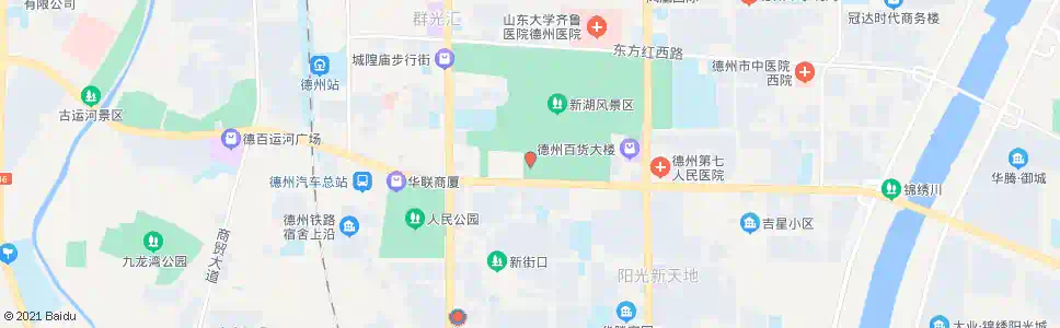 德州青少年宫_公交站地图_德州公交_妙搜公交查询2025