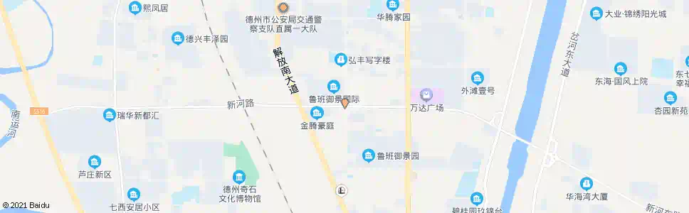 德州新河路口_公交站地图_德州公交_妙搜公交查询2025