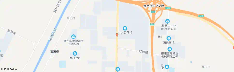 德州贝莱特_公交站地图_德州公交_妙搜公交查询2025