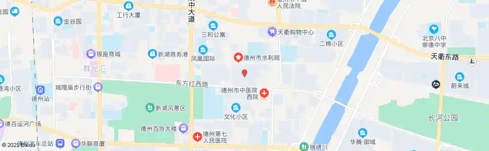 德州东方家园_公交站地图_德州公交_妙搜公交查询2025