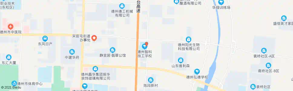 德州女子学校_公交站地图_德州公交_妙搜公交查询2025