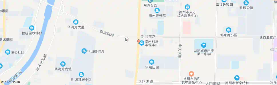 德州新河路_公交站地图_德州公交_妙搜公交查询2025