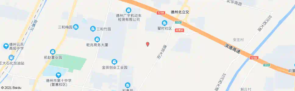 德州罗家院_公交站地图_德州公交_妙搜公交查询2025